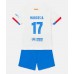 Barcelona Marcos Alonso #17 Barnkläder Borta matchtröja till baby 2023-24 Kortärmad (+ Korta byxor) Billigt